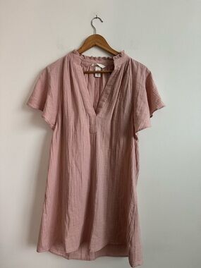 Oversized Dusty Pink Airy Dress